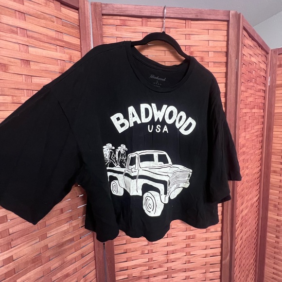Badwood oversized crop top - Picture 2 of 4